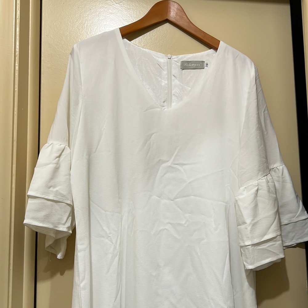 White dress